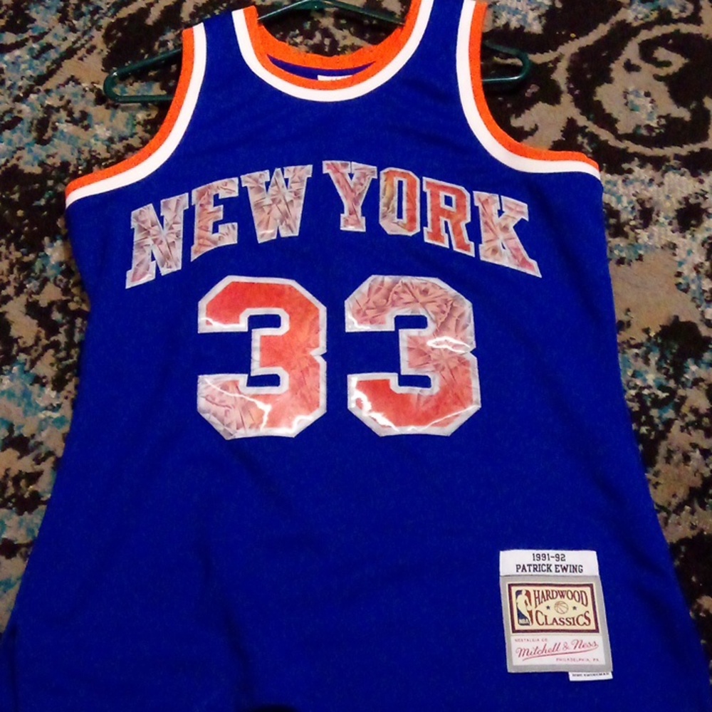 Mitchell and Ness Patrick Ewing Knicks jersey